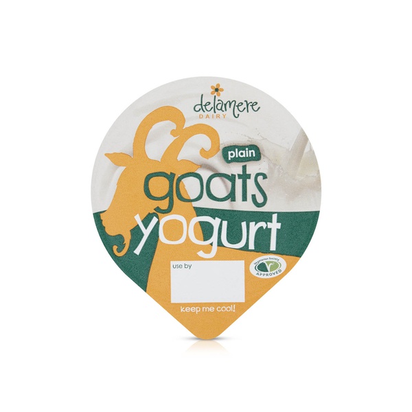 Delamere Plain Natural Goat’s Milk Yoghurt 125g