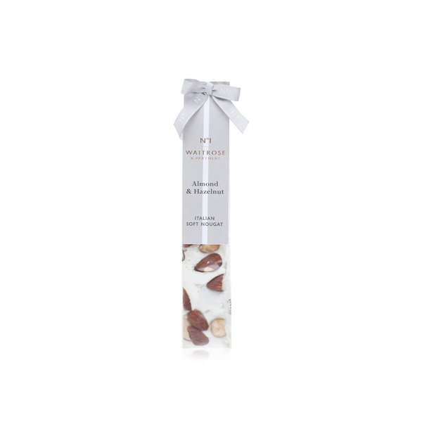 Waitrose No.1 almond & hazelnut Italian nougat 100g price in UAE Spinneys UAE supermarket