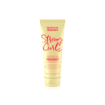 Umberto Giannini Strong Curls Rosemary Oil Strengthening Conditioner 250ml