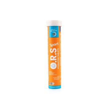 O.R.S Sport Hydration Tablets Orange x 20