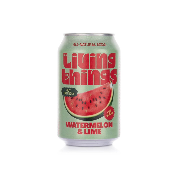 Living Watermelon Lime Soda 330ml