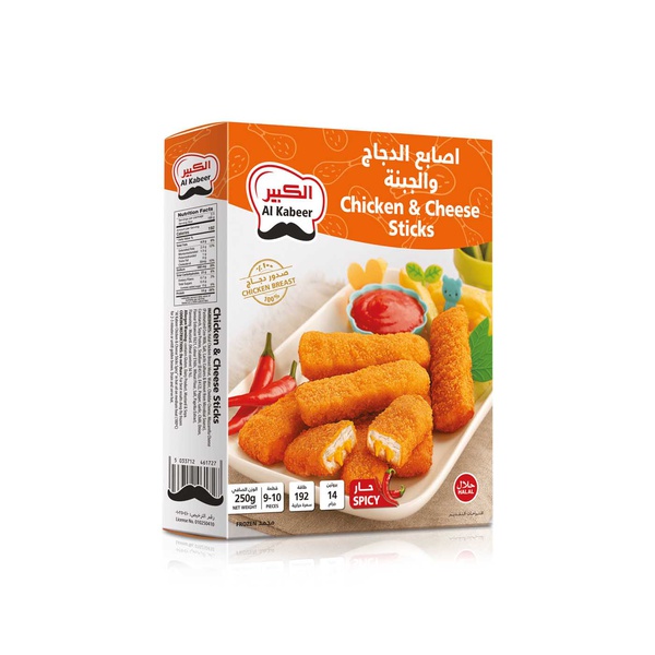 Al Kabeer Chicken and Cheese Sticks Spicy 250g