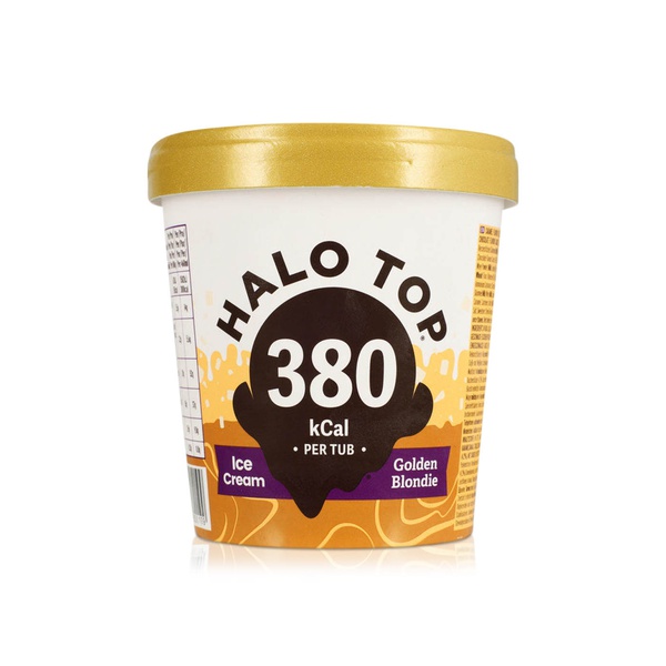 Halo Top Golden Blondie Ice Cream Tub 460Ml