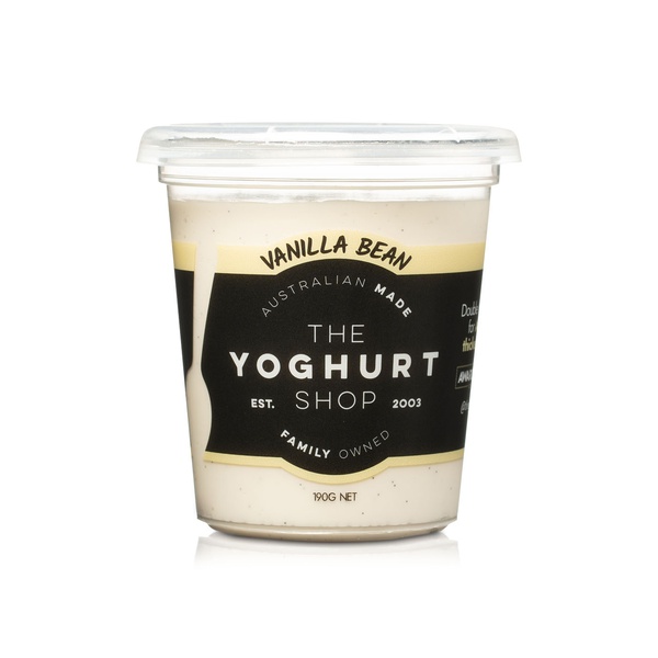 The Yoghurt Shop Vanilla Bean 190g