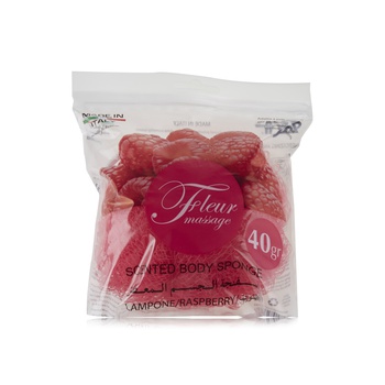 Zeca Perfumed Bath Sponge Raspberry 40g