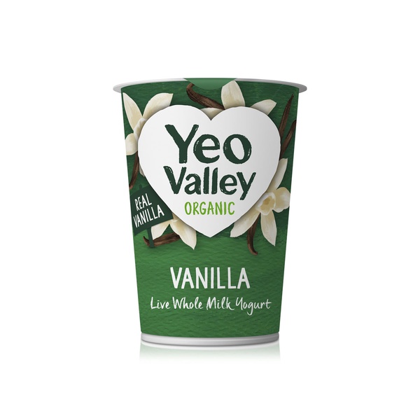 Yeo Valley Organic Vanilla Whole Milk Yogurt 450g