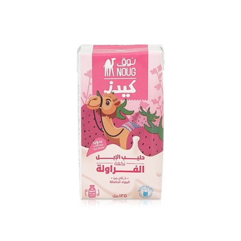Noug Strawberry Camel Milk 125ml