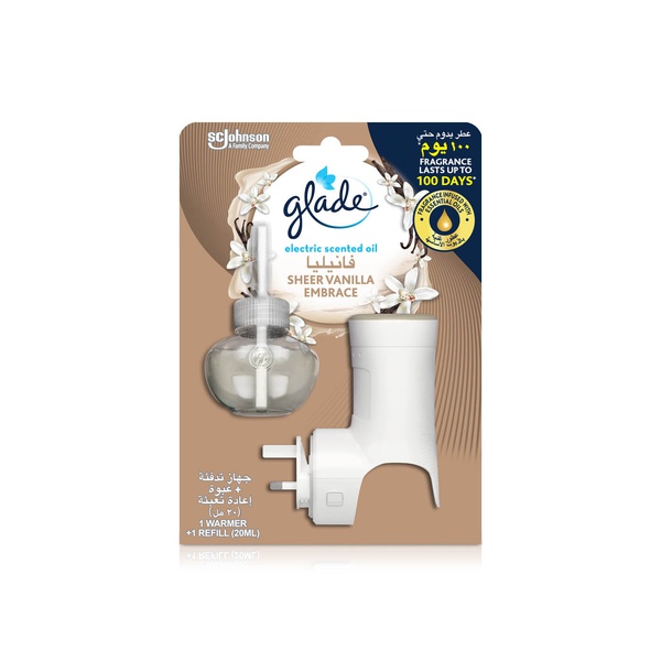 Glade Scented Oil Sheer Vanilla Embrace E-Holder 20ml