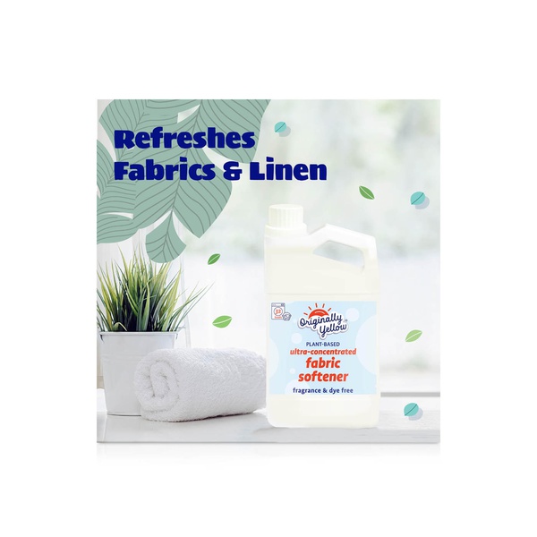 Originally Yellow Fragrance Free Fabric Softener 946ml