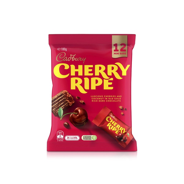 Cadbury Cherry Ripe Mini Bars x 12 180g