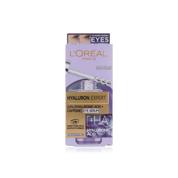 Buy LOreal hyaluron expert eye serum 20ml in UAE