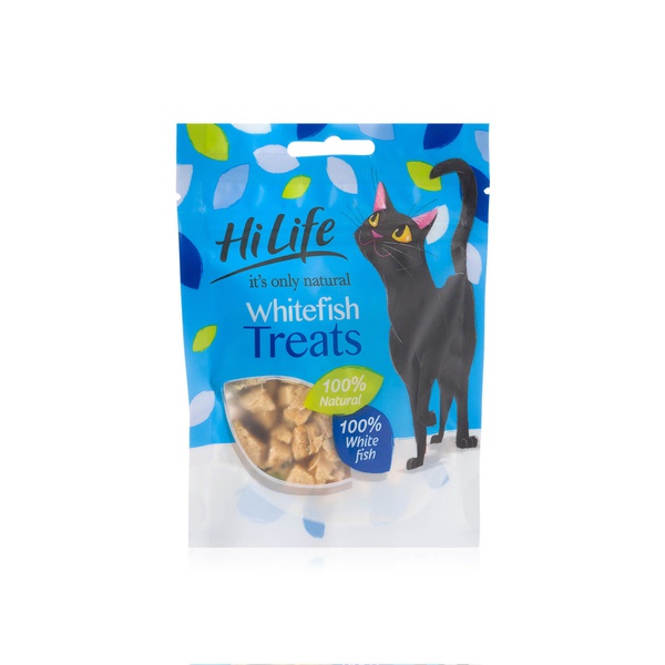 HiLife its only natural white fish cat treats 10g price in UAE