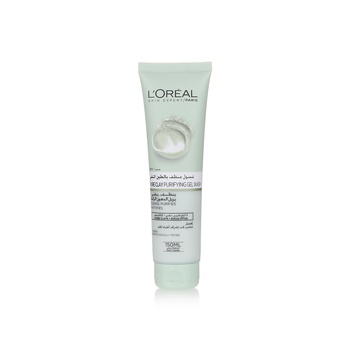 L'oreal Paris Pure Clay Green Face Cleanser with Eucalyptus 150ml