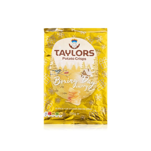 Taylors Festive Boxing Day Curry Flavour Potato Crisps 150g - Spinneys ...