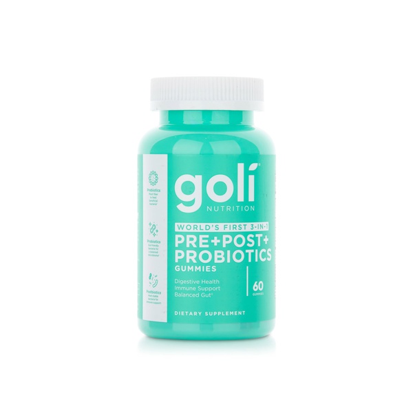 Goli Pre+post+probiotics Gummies 60pcs