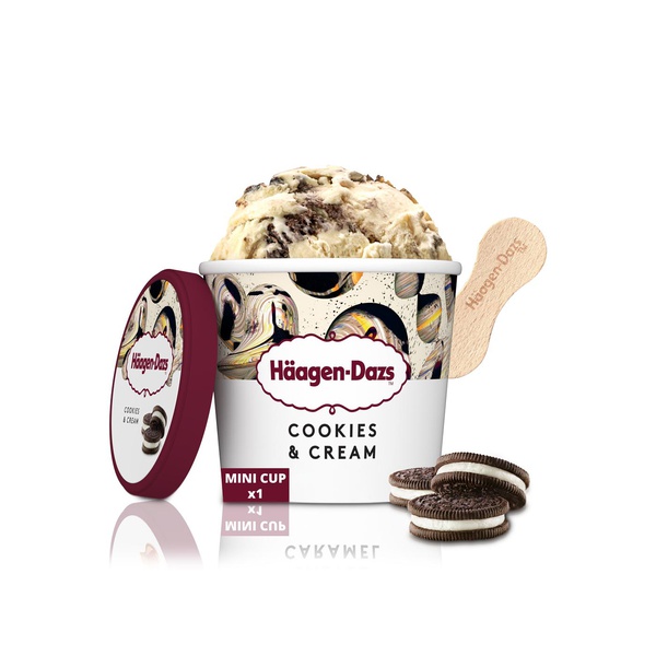 Haagen Dazs Cookies And Cream Ice Cream 100Ml