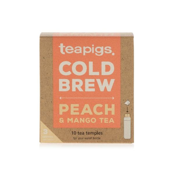 Teapigs peach & mango cold brew 54g - Spinneys UAE