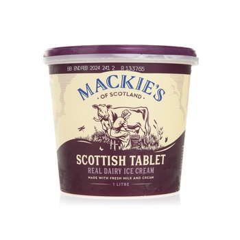 Mackie's Scottish Tablet Ice Cream 1 Litre