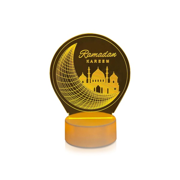 Party Magic Ramadan Kareem LED Mosque Table Decoration