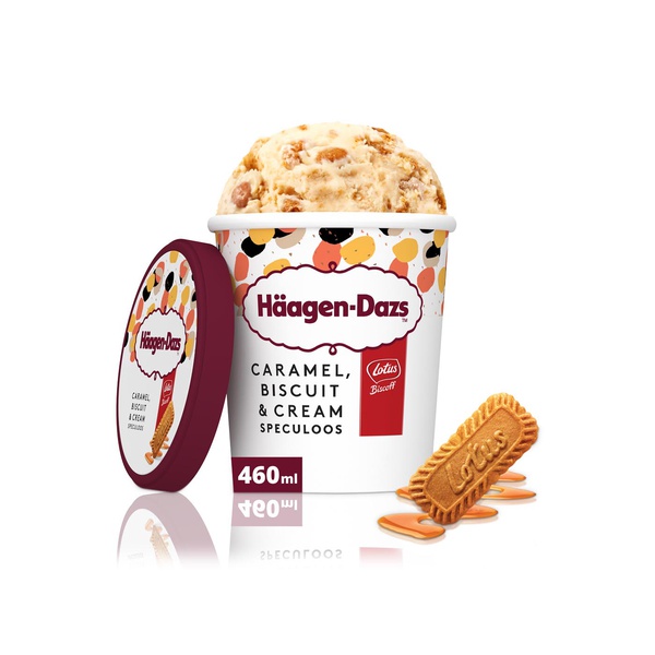 Haagen Dazs Caramel, Biscuit And Cream Speculoos Ice Cream 460Ml