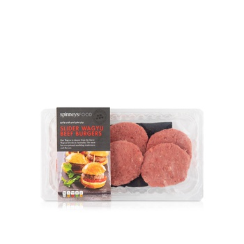 Spinneysfood Slider Wagyu Beef Burgers 300g