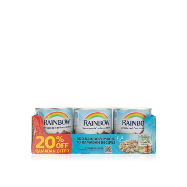 Rainbow Sweetened Condensed Milk 397gx 3