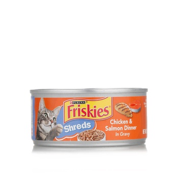Purina Friskies Shreds Chicken & Salmon Gravy