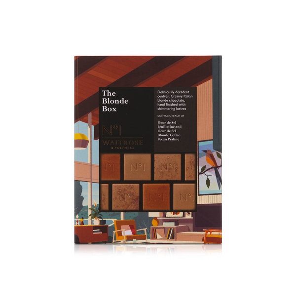 Waitrose No.1 the Blonde Box Chocolate Collection 155g