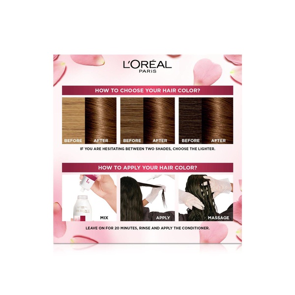 L'oreal Paris Excellence Creme Permanent Hair Colour 5.3 Light Golden Brown