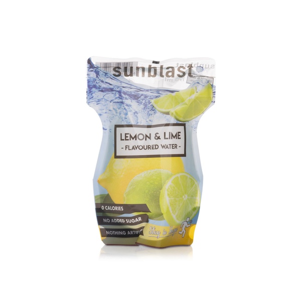 Buy Sun Blast lemon lime water 190ml in UAE