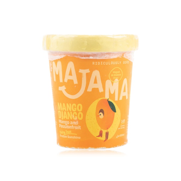 اشتري Majama mango django mango & passionfruit ice cream 480ml في الامارات