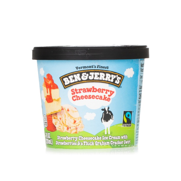 اشتري Ben & Jerrys strawberry cheesecake ice cream 106ml في الامارات