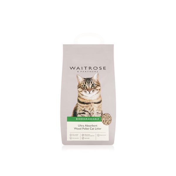 Waitrose Wood Pellet Cat Litter 10 litre
