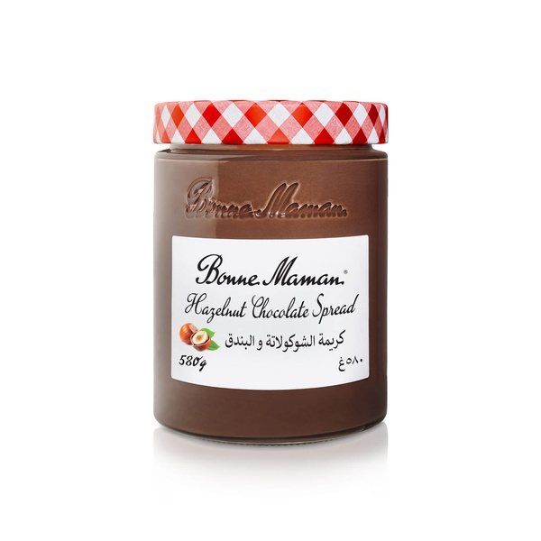 Buy Bonne Maman hazelnut chocolate spread 580g in UAE