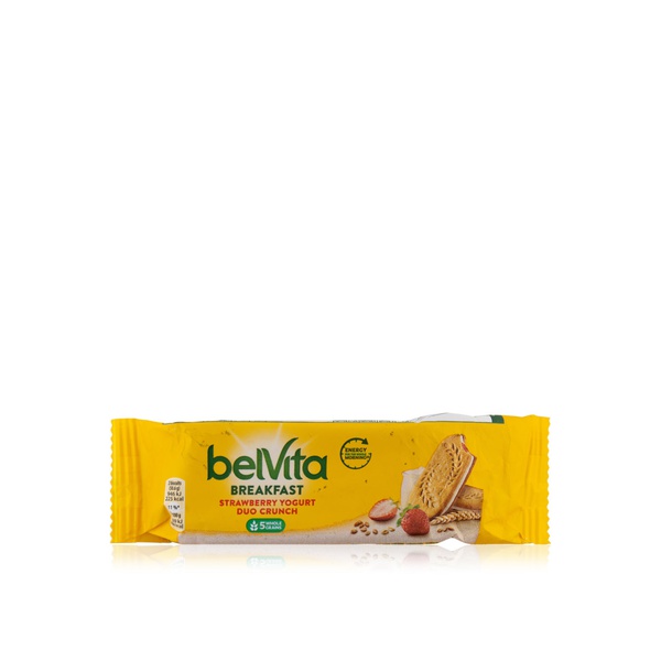 Buy Belvita strawberry & yogurt breakfast biscuits 50.6g in UAE