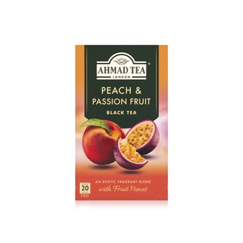 Ahmad Tea Peach & Passion Fruit Black Tea Bags x 20