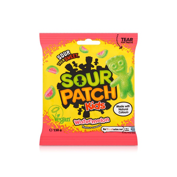 Sour Patch Kids Vegan Watermelon Flavour Sweets 130g