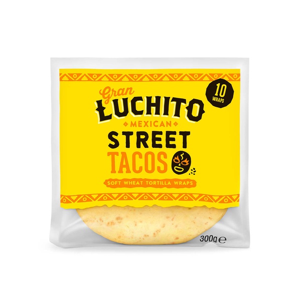 Gran Luchito Soft Wheat Street Tacos x 10 300g