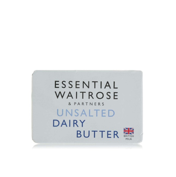Waitrose Essential Unsalted Dairy Butter 250g