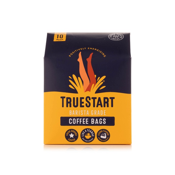 Buy Truestart barista grade coffee 10 bags 80g in UAE