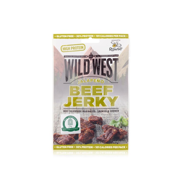 Wild West Beef Jerky Jalapeno 35g
