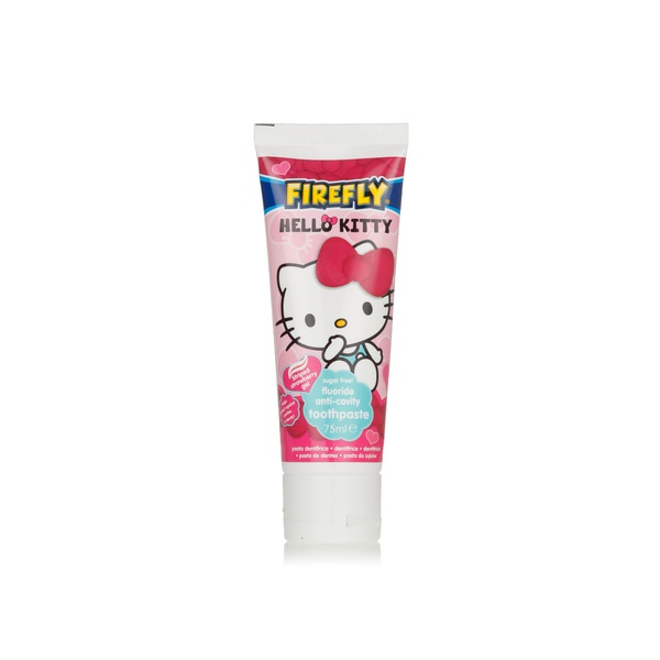 Buy Firefly Hello Kitty strawberry gel toothpaste 75ml in UAE