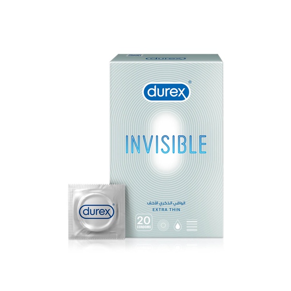 Durex Invisible Extra Thin Condom x 20