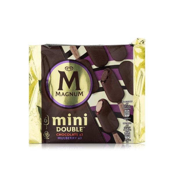 Magnum Mini Double Chocolate Mulberry x 6 345ml