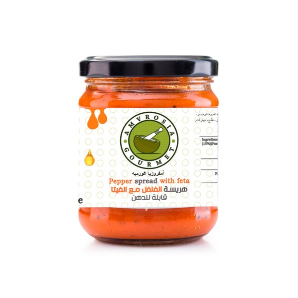 Amvrosia Gourmet Pepper Spread with Feta 200g