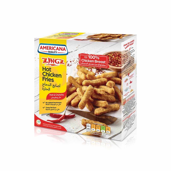 Americana Frozen Spicy Chicken Fries 400g