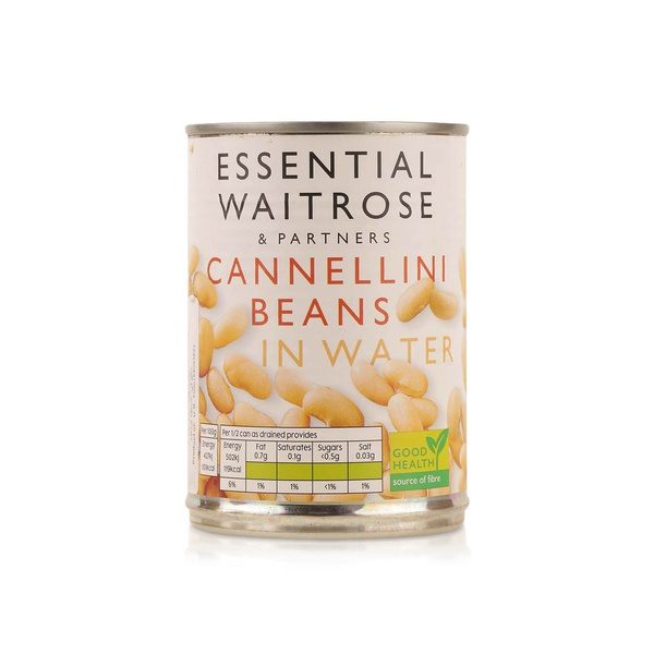 Waitrose Essential Cannellini Beans In Water 400g