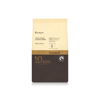 Waitrose No.1 Kenya Single Origin Ground Coffee 227g