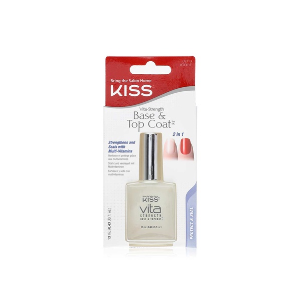 Kiss Nail Treatment Strengthening Base and Top Coat Ktr01f