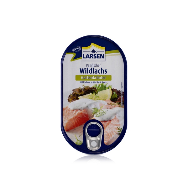 Larsen Wild Salmon in Wild Garlic Sauce 200g